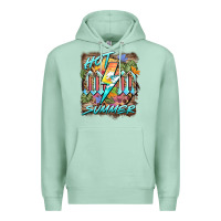 Seafoam hot mom summer Premium Hoodie - BarkalooDesign