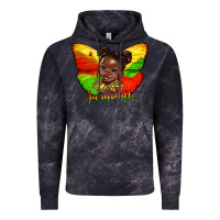 Cloud Black juneteenth butterfly black girl Vintage Hoodie - HRA Design Shop