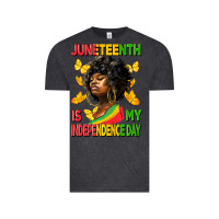 Vintage Black juneteenth is my independence day Vintage Tee - HRA Design Shop