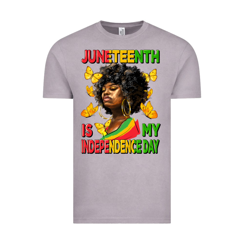 Juneteenth Is My Independence Day Vintage Tee by HRA Design Shop | Teevron
