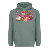 Sage mexican pan dulce coffee cups Heavyweight Hoodie - MaliasSmallBusiness