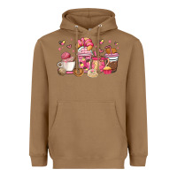 Mexican Pan Dulce Coffee Cups Heavyweight Hoodie | Teevron
