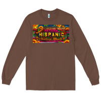 Chestnut national hispanic heritage month license plate Long Sleeve Tee - BundleAndBundleShop
