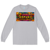 Moon Dust national hispanic heritage month license plate Long Sleeve Tee - BundleAndBundleShop
