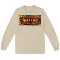 Mushroom national hispanic heritage month license plate Long Sleeve Tee - BundleAndBundleShop