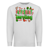 Dove Grey Peppermint Everything Premium Sweatshirt - MaliasSmallBusiness