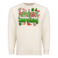 Sandshell Peppermint Everything Premium Sweatshirt - MaliasSmallBusiness