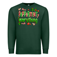 Sports Green Peppermint Everything Premium Sweatshirt - MaliasSmallBusiness