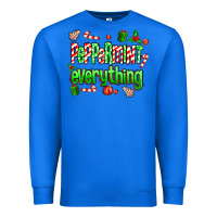 True Royal Peppermint Everything Premium Sweatshirt - MaliasSmallBusiness