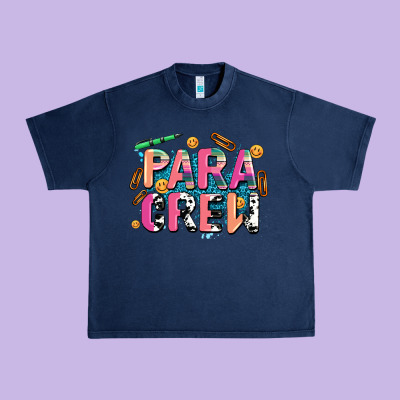 Para Crew Urban Heavy Tee Designed By Adodesignshop