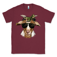 Burgundy camouflage bandana goat Classic Tee - Jasminsmagicworld