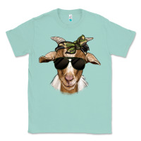 Seafoam camouflage bandana goat Classic Tee - Jasminsmagicworld