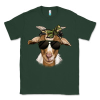 Sports Green camouflage bandana goat Classic Tee - Jasminsmagicworld
