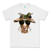 White camouflage bandana goat Classic Tee - Jasminsmagicworld