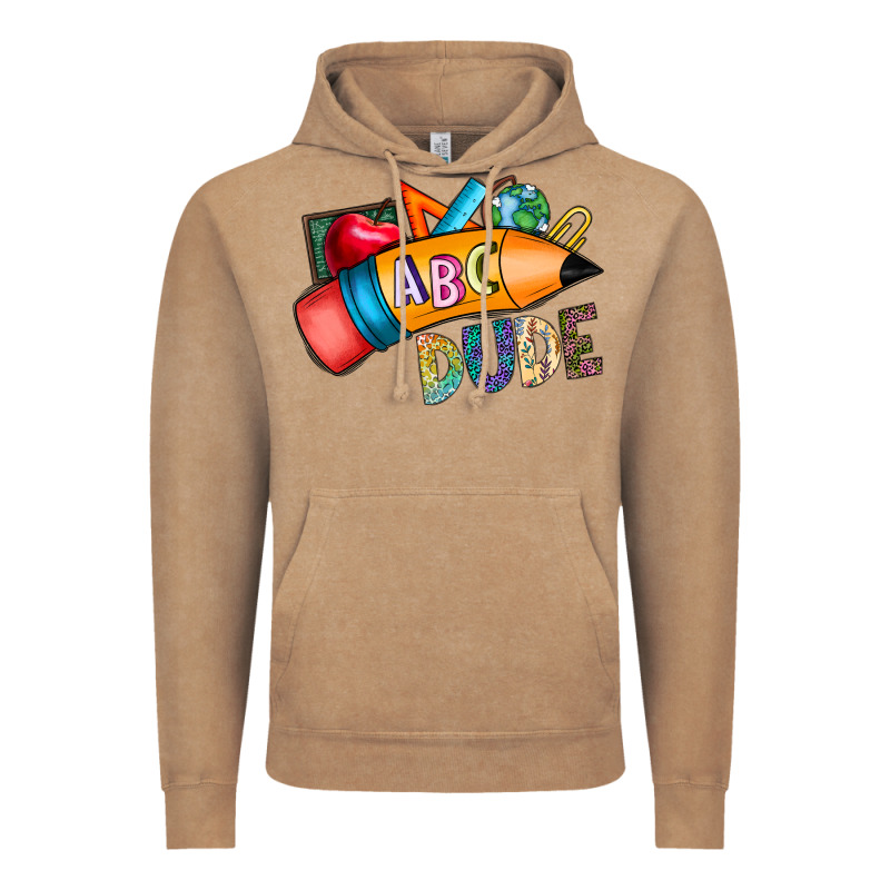 Dude Vintage Hoodie by CowhideDigitalArt | Teevron