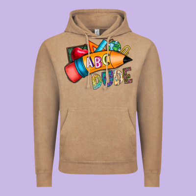 Dude Vintage Hoodie Designed By Cowhidedigitalart