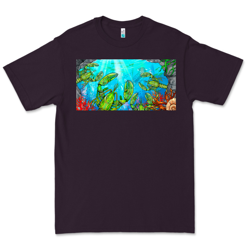 Lobster License Plate Premium Tee by BarkalooDesign | Teevron
