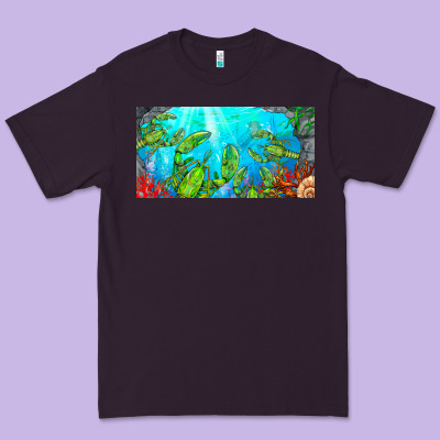 Lobster License Plate Premium Tee Designed By Barkaloodesign