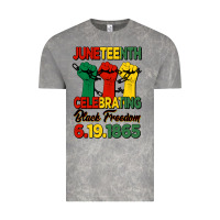 Cloud Rock juneteenth celebrating black freedom Vintage Tee - HRA Design Shop