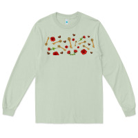 Matcha rosses and keys Long Sleeve Tee - AdoDesignShop