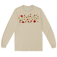 Mushroom rosses and keys Long Sleeve Tee - AdoDesignShop