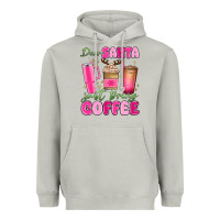 Moon Dust dear santa just bring coffee Heavyweight Hoodie - MaliasSmallBusiness