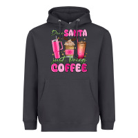 Smoke dear santa just bring coffee Heavyweight Hoodie - MaliasSmallBusiness