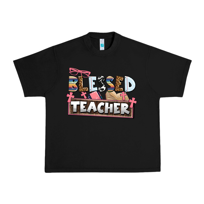 Blessed Teacher Urban Heavy Tee by AdoDesignShop | Teevron