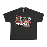 Pigment Black blessed teacher Urban Heavy Tee - AdoDesignShop