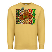 Antique Gold Howdy Howdy Howdy christmas Premium Sweatshirt - MaliasSmallBusiness