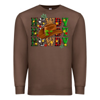 Chestnut Howdy Howdy Howdy christmas Premium Sweatshirt - MaliasSmallBusiness