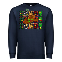 Navy Howdy Howdy Howdy christmas Premium Sweatshirt - MaliasSmallBusiness