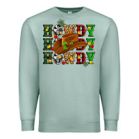 Seafoam Howdy Howdy Howdy christmas Premium Sweatshirt - MaliasSmallBusiness