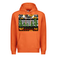 Carrot cowhide cacti sunflowers christmas mousepad Premium Hoodie - Jasminsmagicworld