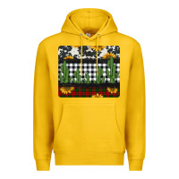 Lemon cowhide cacti sunflowers christmas mousepad Premium Hoodie - Jasminsmagicworld
