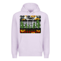 Lilac cowhide cacti sunflowers christmas mousepad Premium Hoodie - Jasminsmagicworld