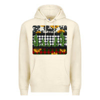 Sandshell cowhide cacti sunflowers christmas mousepad Premium Hoodie - Jasminsmagicworld