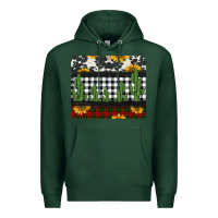 Sports Green cowhide cacti sunflowers christmas mousepad Premium Hoodie - Jasminsmagicworld