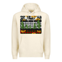 Tofu cowhide cacti sunflowers christmas mousepad Premium Hoodie - Jasminsmagicworld