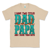 Mushroom i have two titles dad and papa and i rock them both Classic Tee - Artiststas