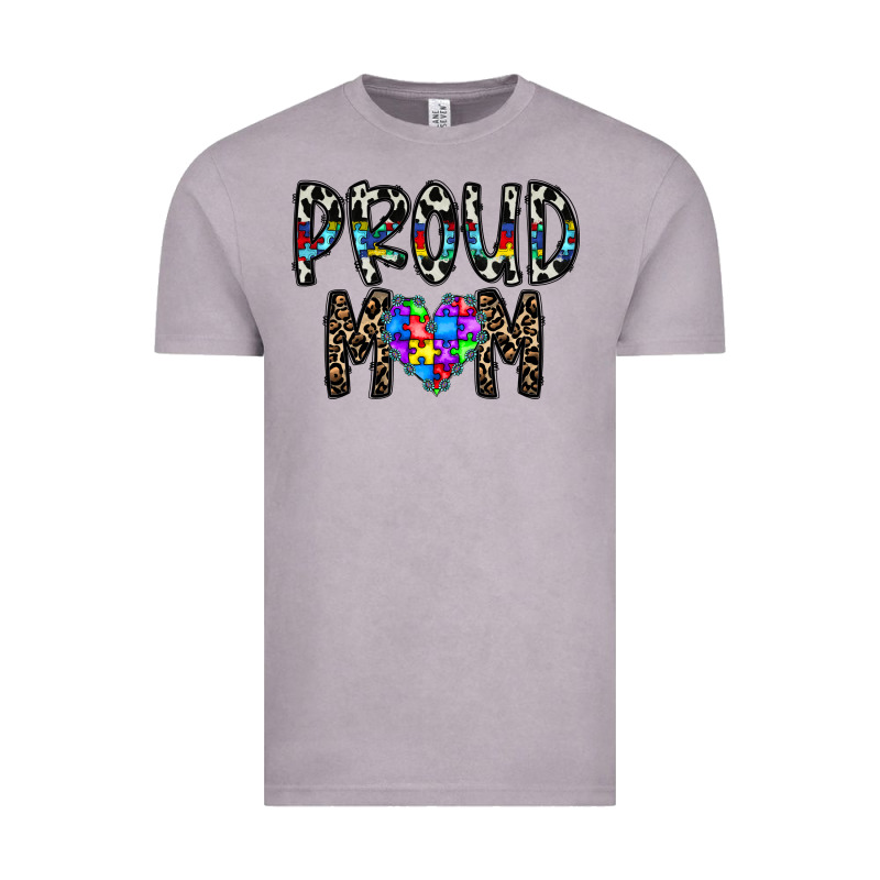 Proud Mom Vintage Tee by CowhideDigitalArt | Teevron