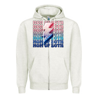 Oatmeal Heather mom of both boy and girl Zipper Hoodie - MaliasSmallBusiness