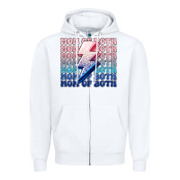 White mom of both boy and girl Zipper Hoodie - MaliasSmallBusiness