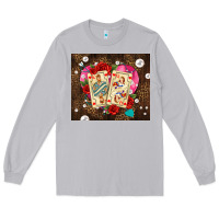 Moon Dust playing cards and pearls Long Sleeve Tee - AdoDesignShop