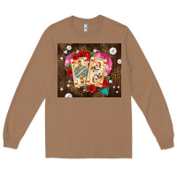 Toasted Coconut playing cards and pearls Long Sleeve Tee - AdoDesignShop