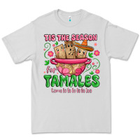 Dove Grey tis the season for tamales tama la la la Premium Tee - MaliasSmallBusiness