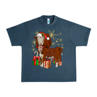 Midnight Navy christmas hereford Urban Heavy Tee - JahusDesignShop