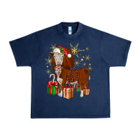 Navy christmas hereford Urban Heavy Tee - JahusDesignShop