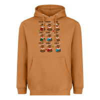 Meerkat christmas reindeers Heavyweight Hoodie - MaliasSmallBusiness