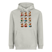 Moon Dust christmas reindeers Heavyweight Hoodie - MaliasSmallBusiness